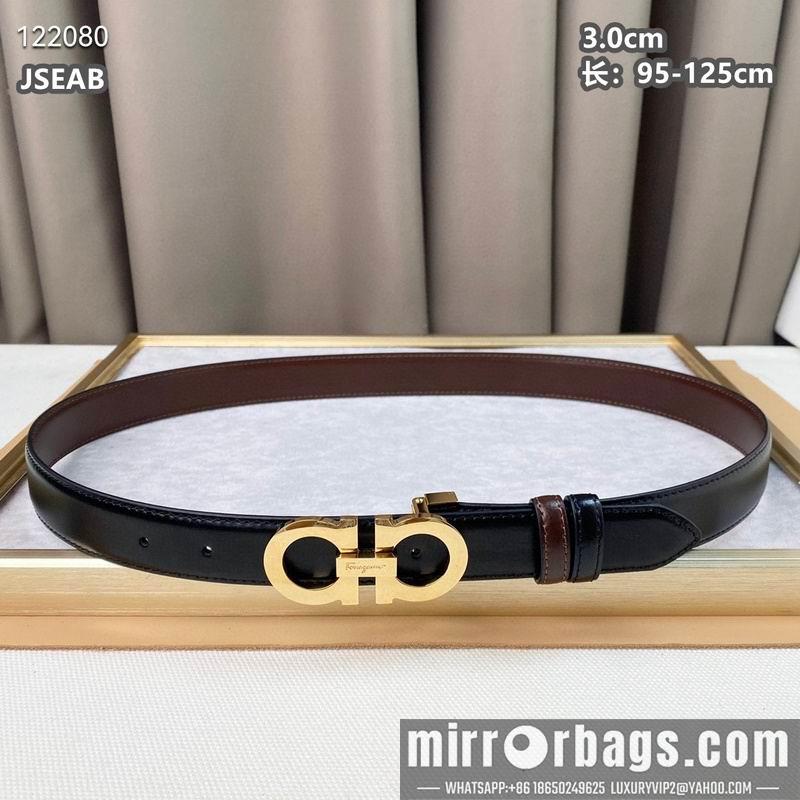 Replica Ferragamo belt 30mmX95-125cm 8L01