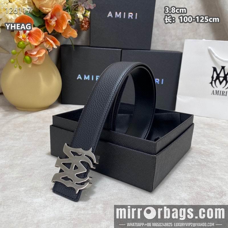 Replica Amiri belt 38mmX100-125cm 8L11