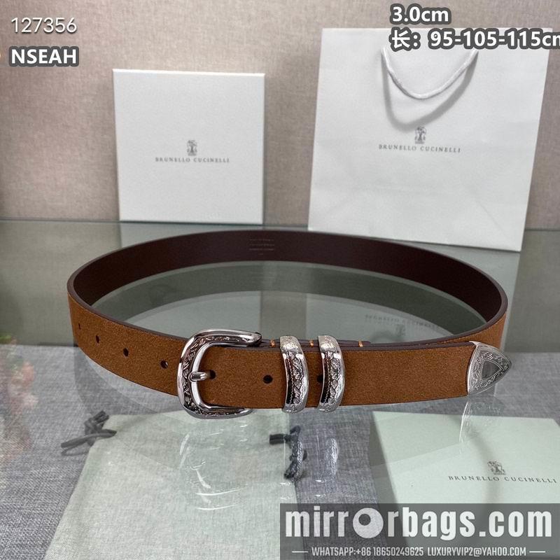 Replica Brunello Cucinelli belt 30mmX95-105-115cm 8L04