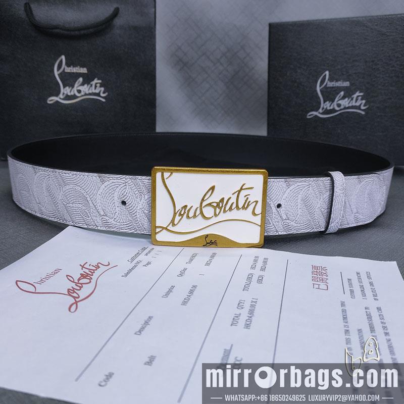 Replica Louboutin belt 38mm 80-125cm lb061202