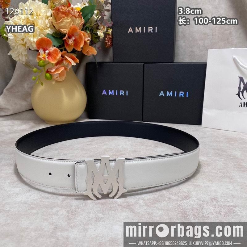 Replica Amiri belt 38mmX100-125cm 8L06
