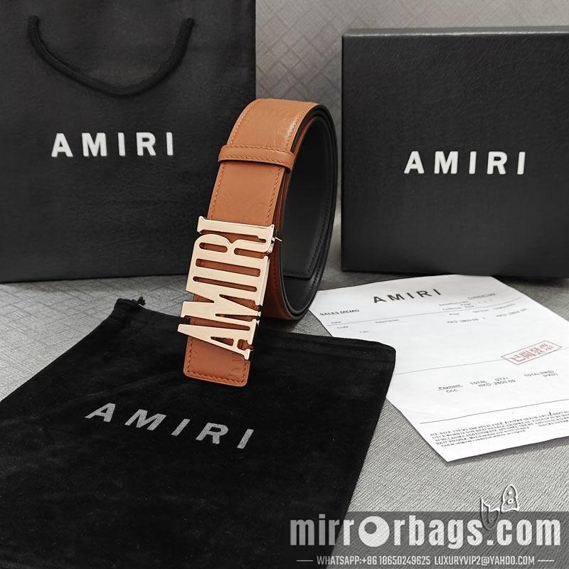 Replica Amiri belt 38mmX90-125cm lb05