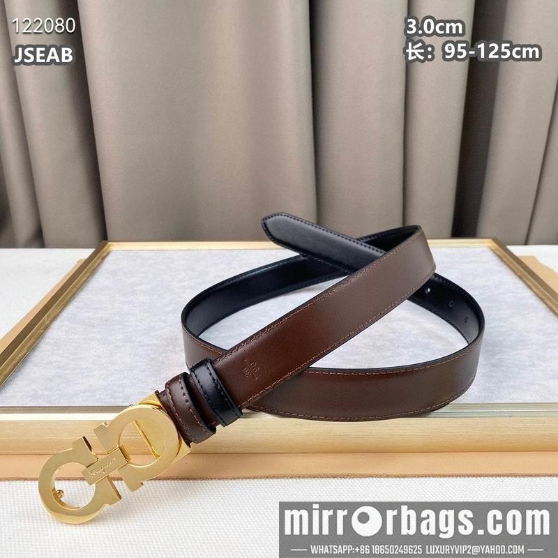 Replica Ferragamo belt 30mmX95-125cm 8L01