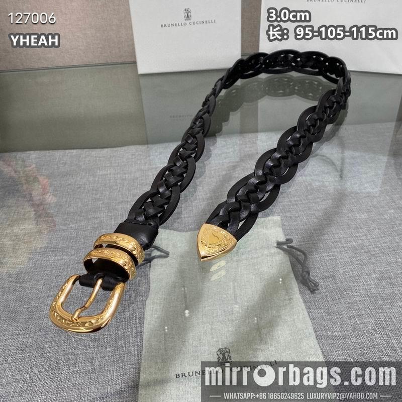 Replica Brunello Cucinelli belt 30mmX95-105-115cm 8L03