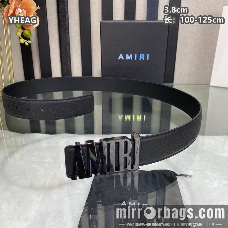 Replica Amiri belt 38mmX100-125cm 8L29