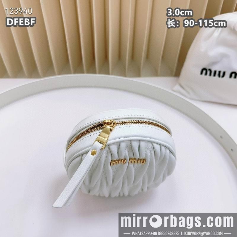 Replica Miumiu belt 30mmX90-115cm 8L02