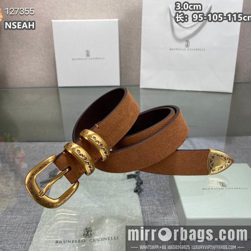 Replica Brunello Cucinelli belt 30mmX95-105-115cm 8L04