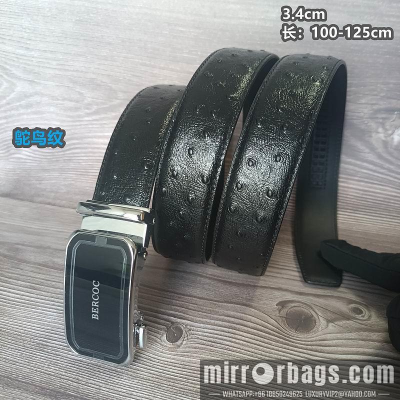 Replica Bercoc Cucinelli belt 34mmX100-125cm 8L03