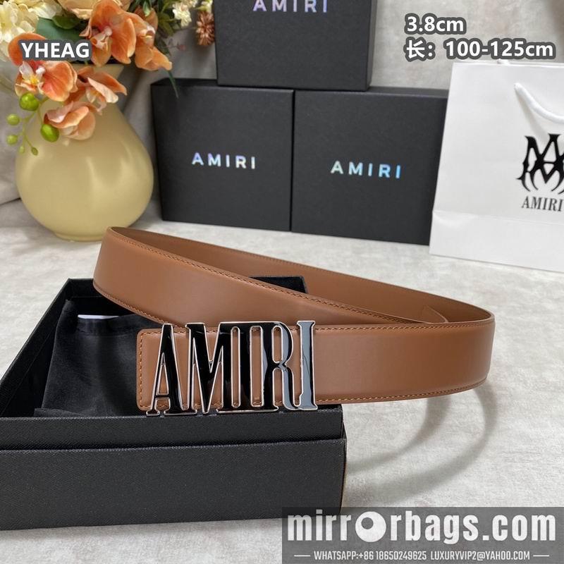 Replica Amiri belt 38mmX100-125cm 8L24