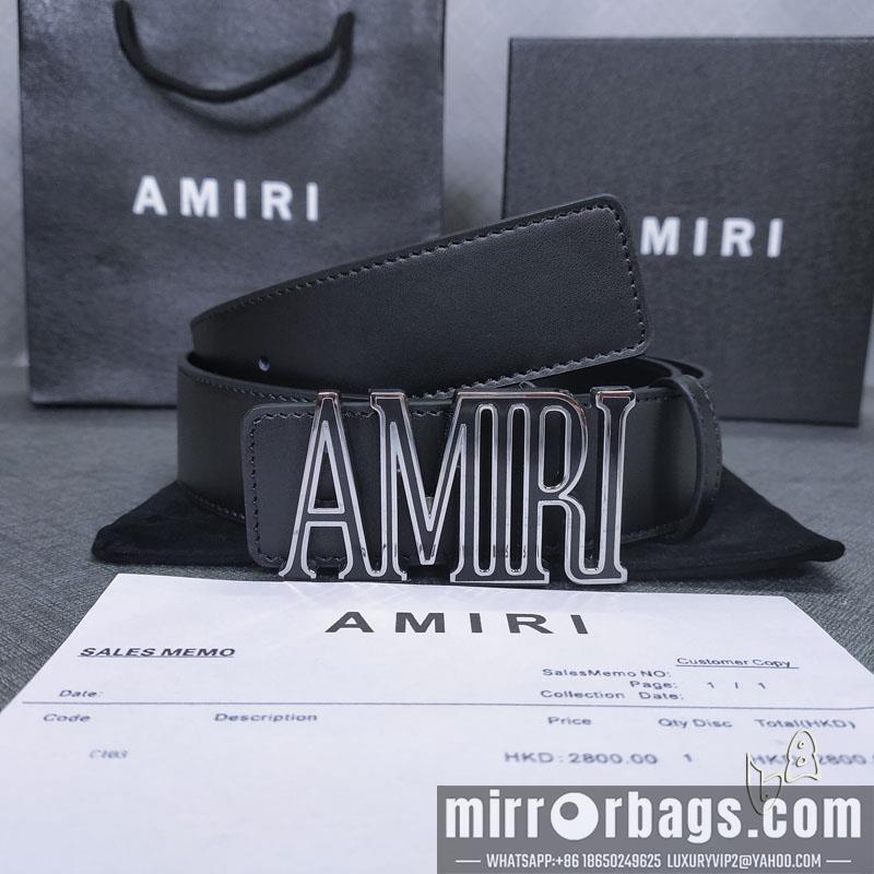 Replica Amiri belt 38mmX80-125cm lb052001