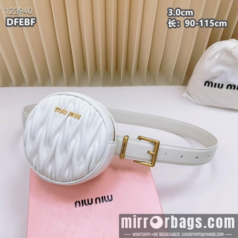 Replica Miumiu belt 30mmX90-115cm 8L02