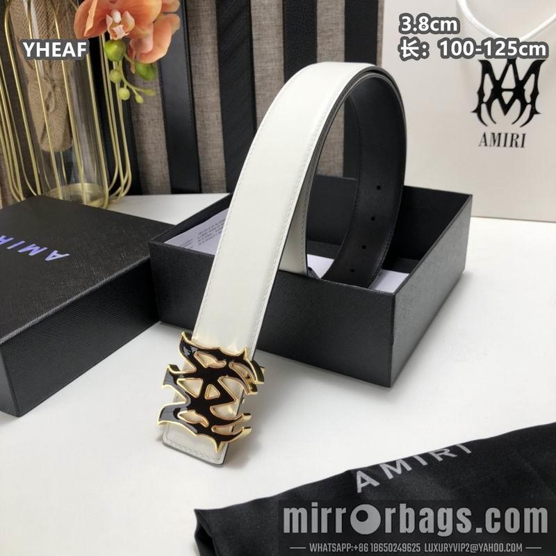 Replica Amiri belt 38mmX100-125cm 8L34
