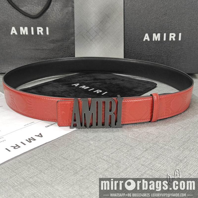 Replica Amiri belt 38mmX90-125cm lb05