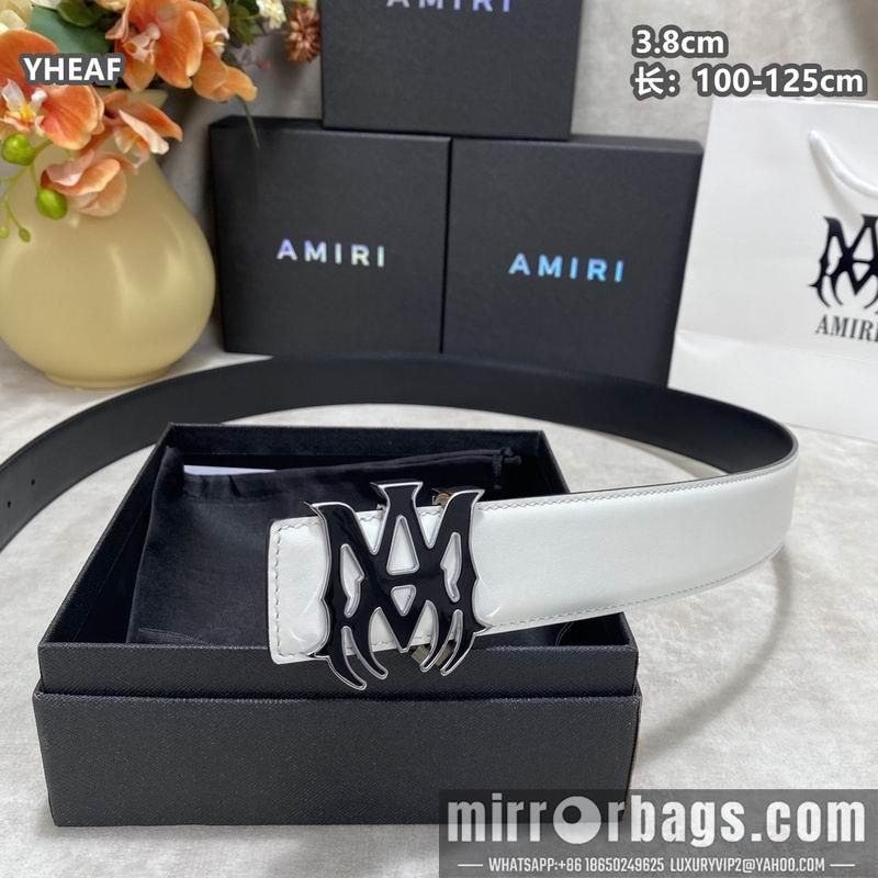 Replica Amiri belt 38mmX100-125cm 8L38