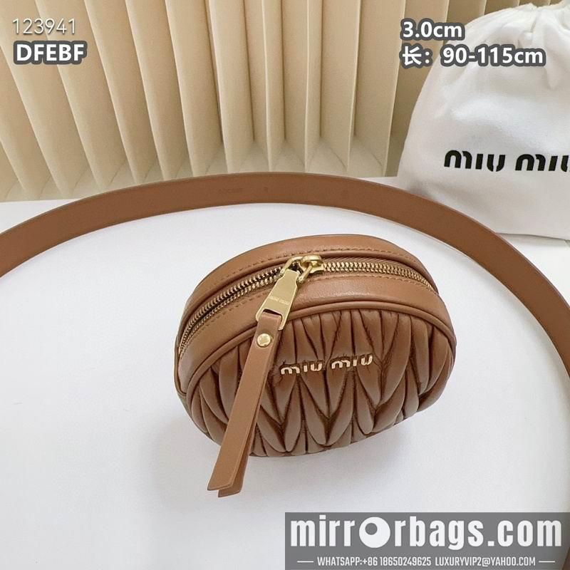 Replica Miumiu belt 30mmX90-115cm 8L02