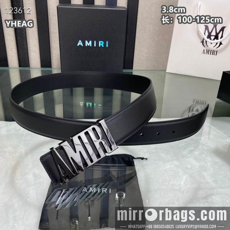Replica Amiri belt 38mmX100-125cm 8L03