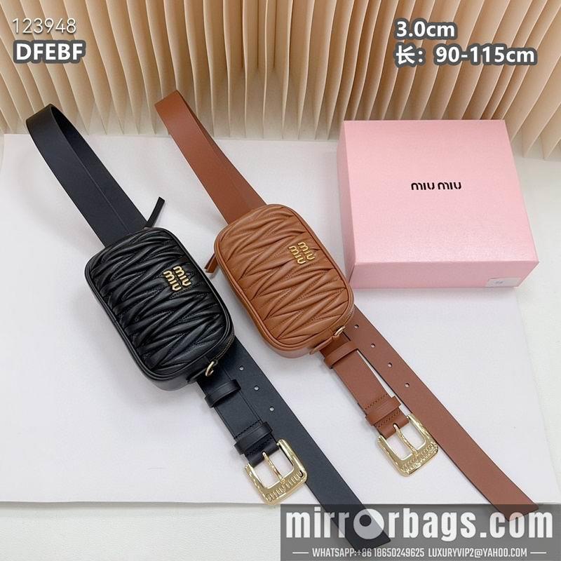 Replica Miumiu belt 30mmX90-115cm 8L01