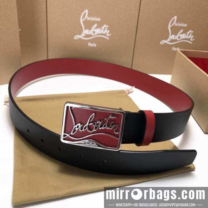 Replica Christian Louboutin belt 35mmX95-125cm 7D02