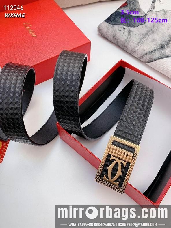 Replica Cartier belt 35mmX100-125cm 8L01