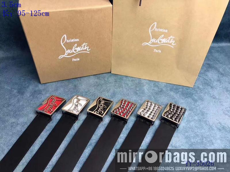 Replica Christian Louboutin Belt 35MM 0121