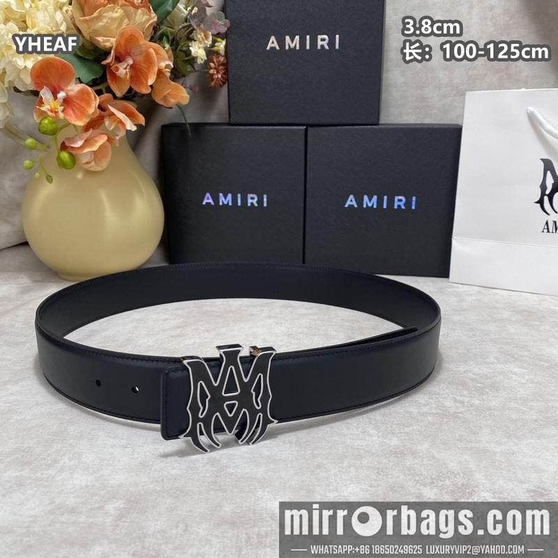 Replica Amiri belt 38mmX100-125cm 8L36