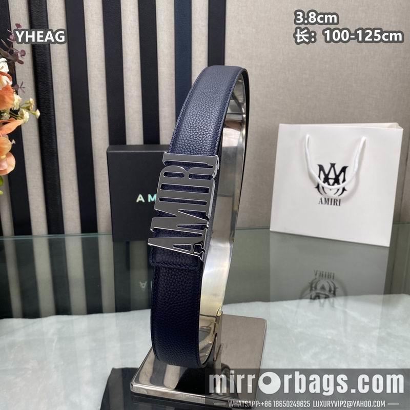 Replica Amiri belt 38mmX100-125cm 8L29