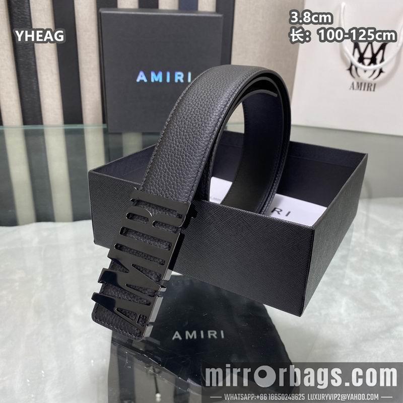 Replica Amiri belt 38mmX100-125cm 8L29
