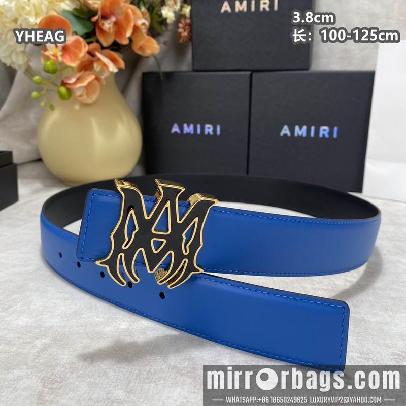 Replica Amiri belt 38mmX100-125cm 8L25