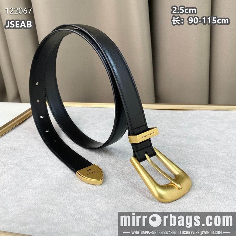 Replica YSL belt 25mmX90-115cm 8L01