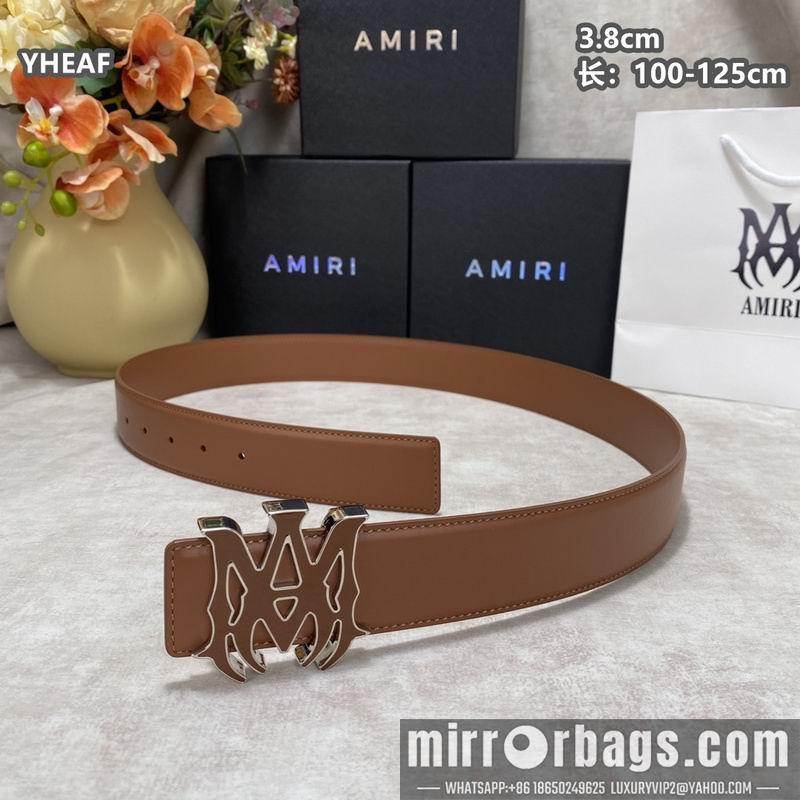 Replica Amiri belt 38mmX100-125cm 8L42