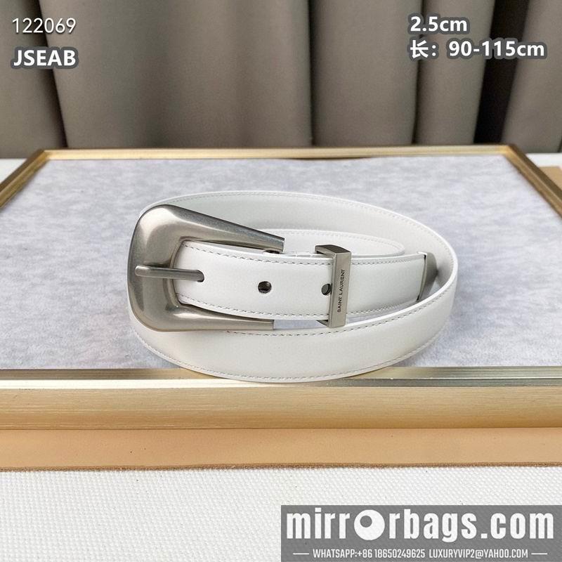 Replica YSL belt 25mmX90-115cm 8L01
