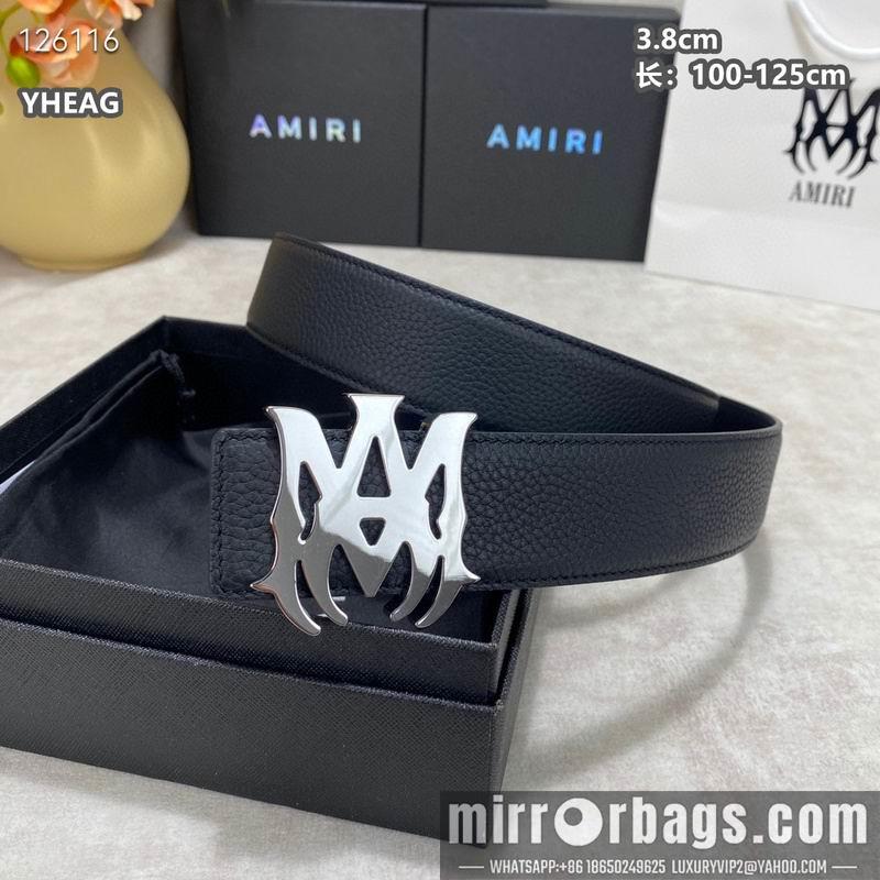 Replica Amiri belt 38mmX100-125cm 8L10