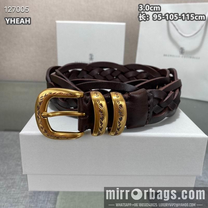 Replica Brunello Cucinelli belt 30mmX95-105-115cm 8L03