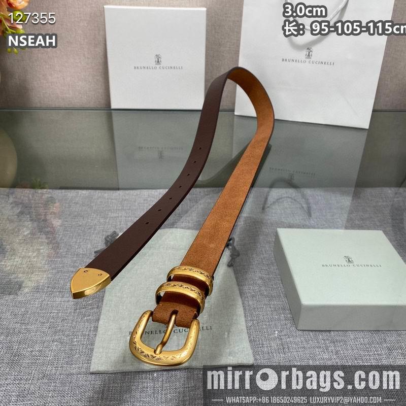 Replica Brunello Cucinelli belt 30mmX95-105-115cm 8L01