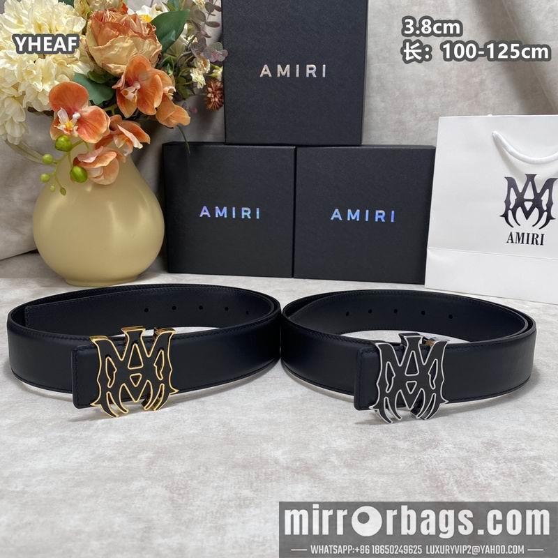 Replica Amiri belt 38mmX100-125cm 8L36