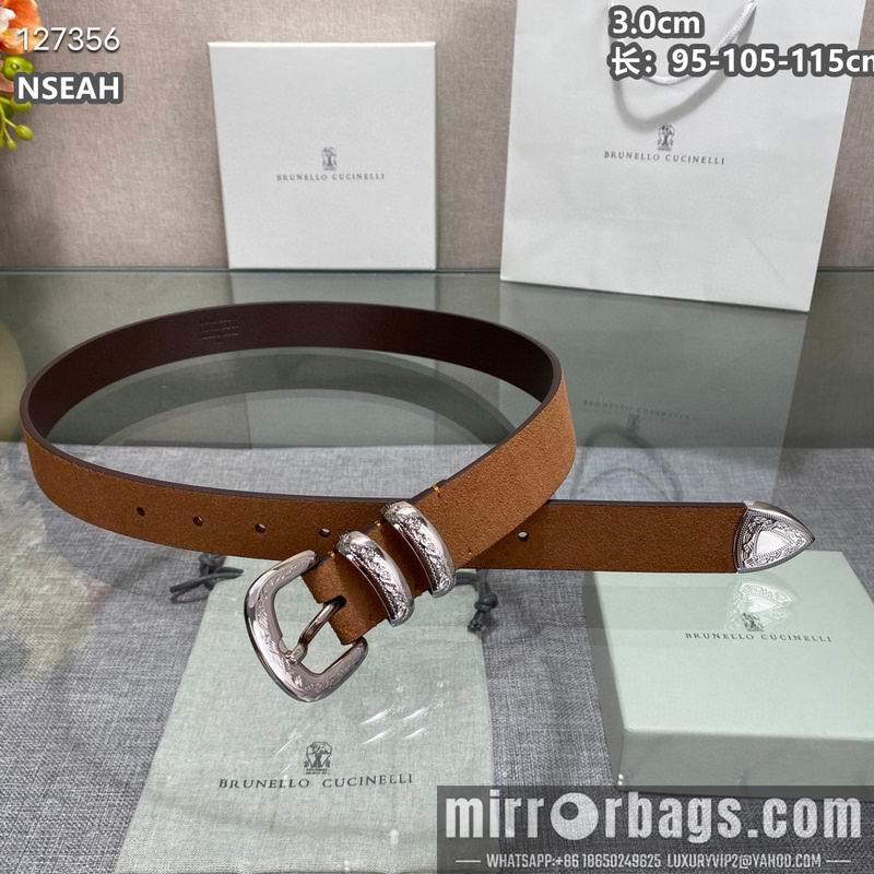 Replica Brunello Cucinelli belt 30mmX95-105-115cm 8L04