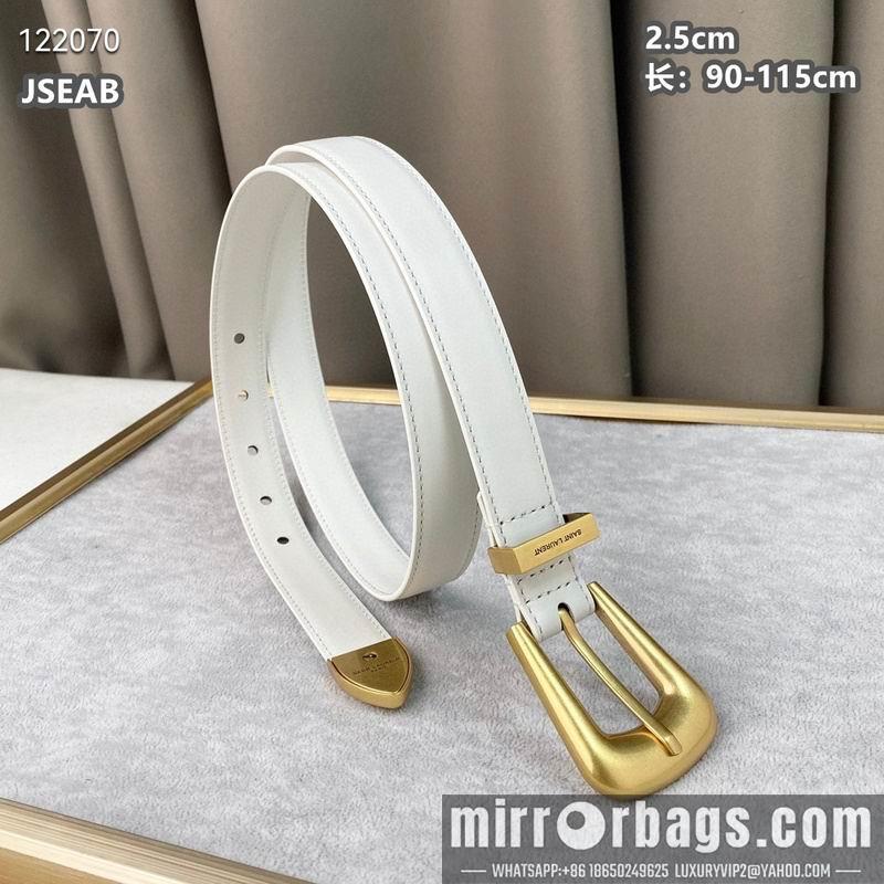 Replica YSL belt 25mmX90-115cm 8L01