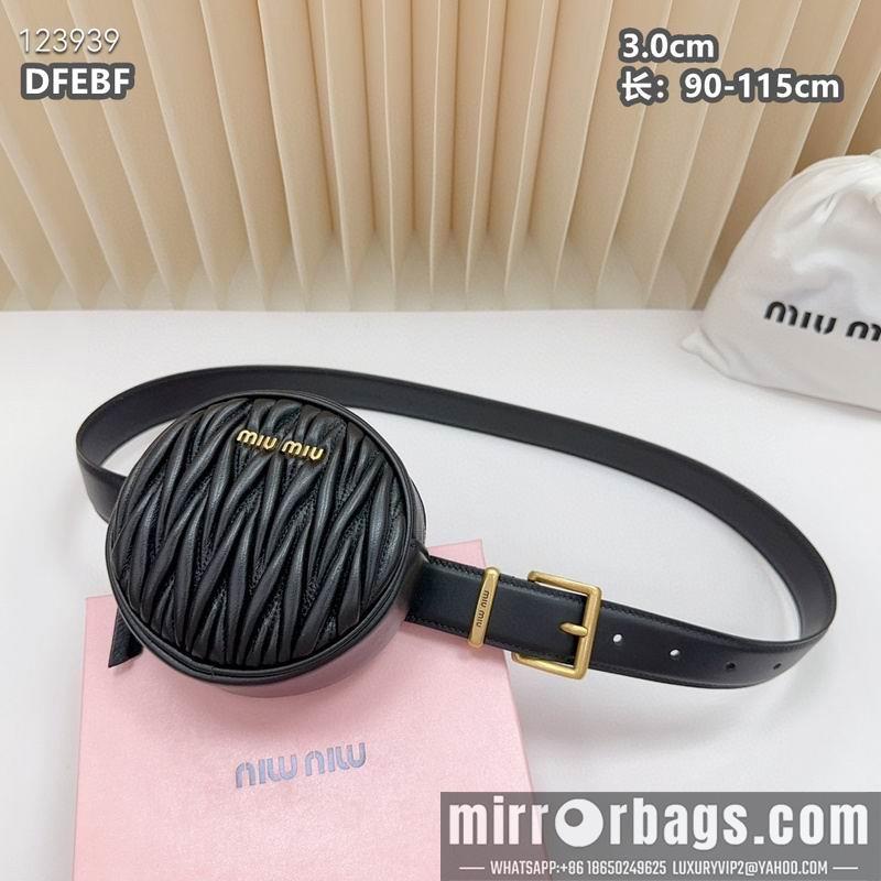 Replica Miumiu belt 30mmX90-115cm 8L02
