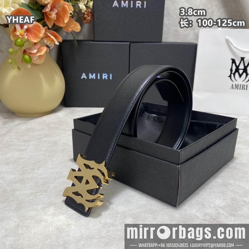 Replica Amiri belt 38mmX100-125cm 8L42