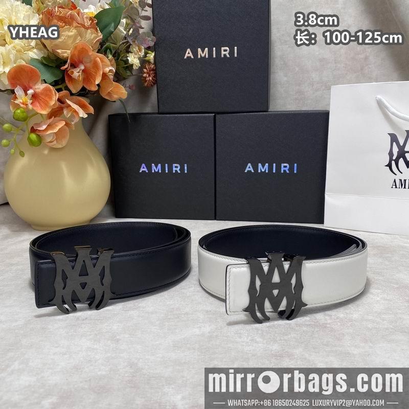 Replica Amiri belt 38mmX100-125cm 8L31