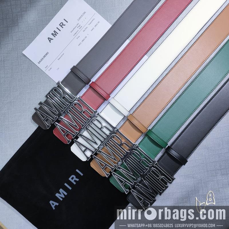 Replica Amiri belt 38mmX80-125cm lb052001