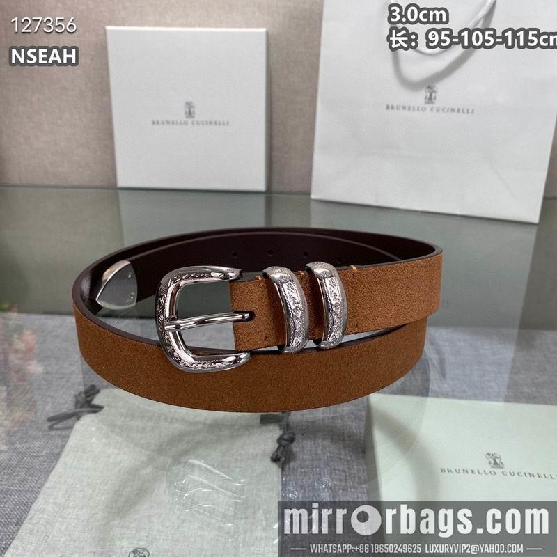Replica Brunello Cucinelli belt 30mmX95-105-115cm 8L04
