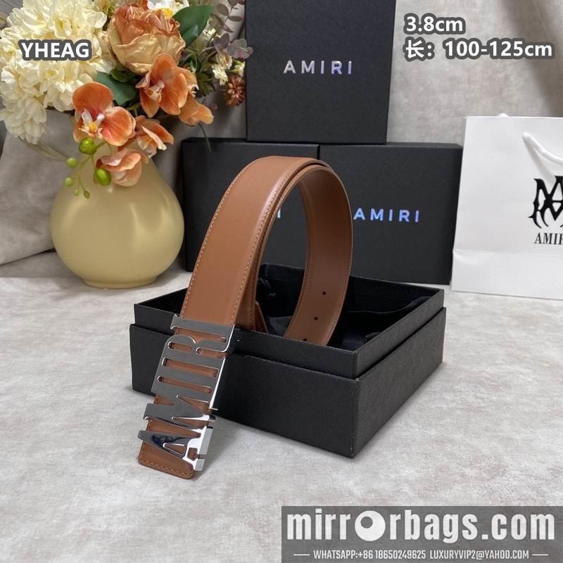 Replica Amiri belt 38mmX100-125cm 8L24
