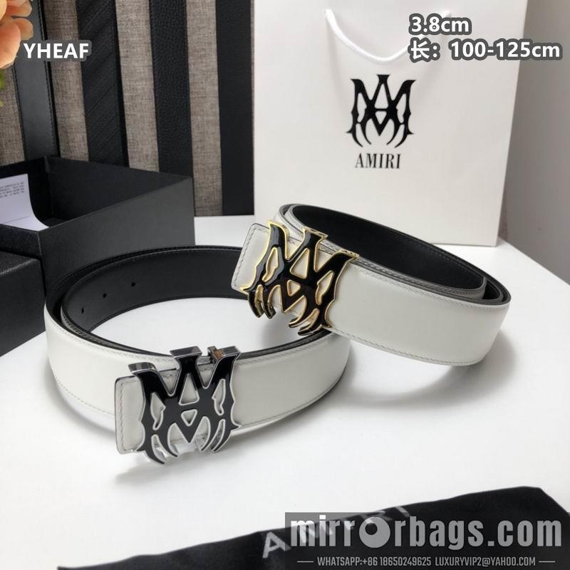 Replica Amiri belt 38mmX100-125cm 8L34