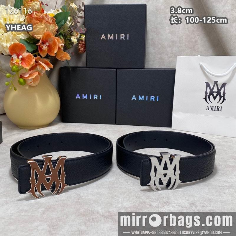 Replica Amiri belt 38mmX100-125cm 8L10