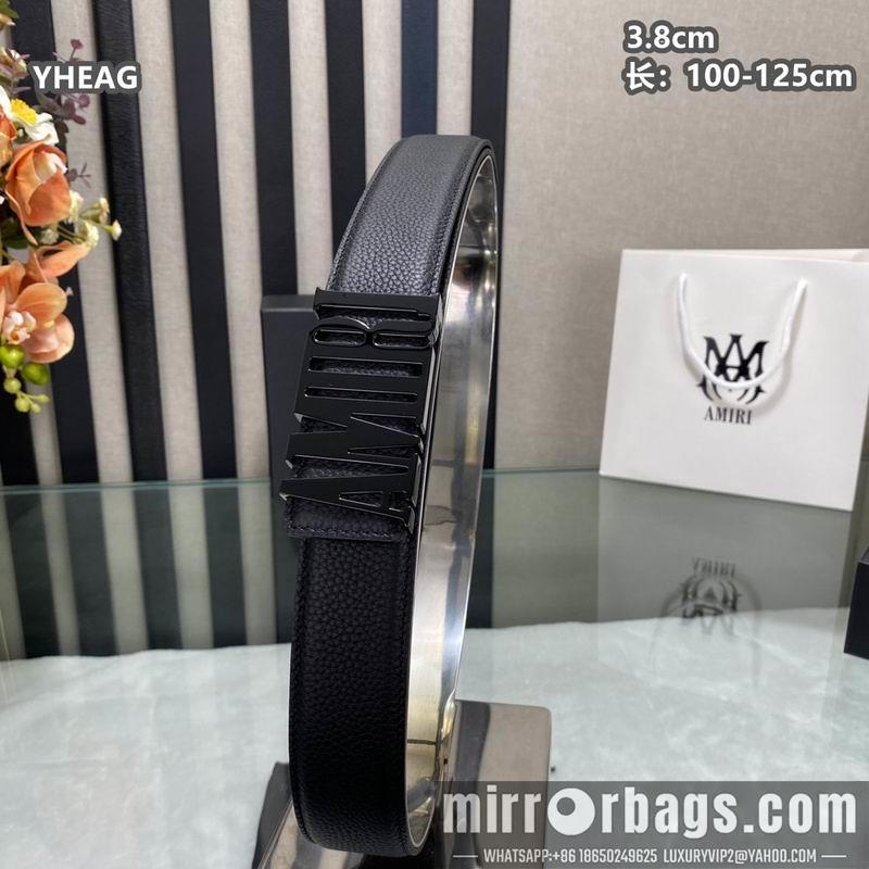 Replica Amiri belt 38mmX100-125cm 8L29