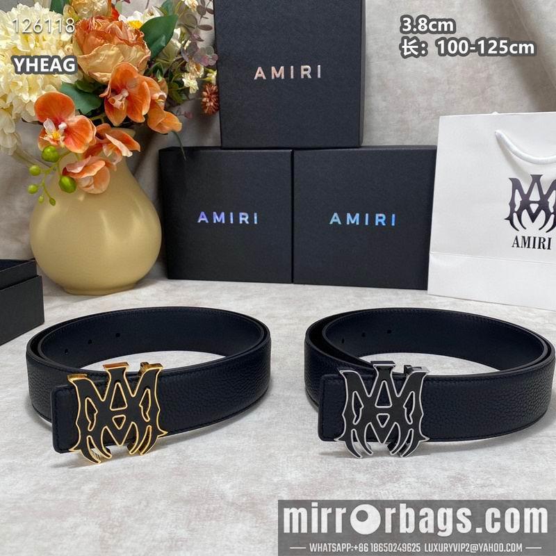 Replica Amiri belt 38mmX100-125cm 8L12