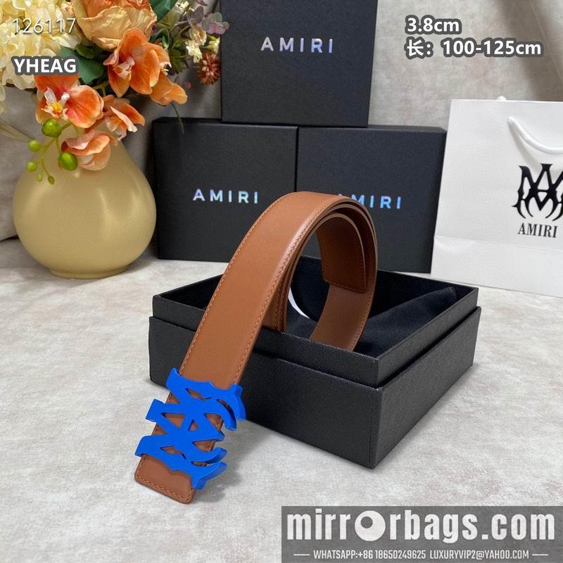 Replica Amiri belt 38mmX100-125cm 8L11