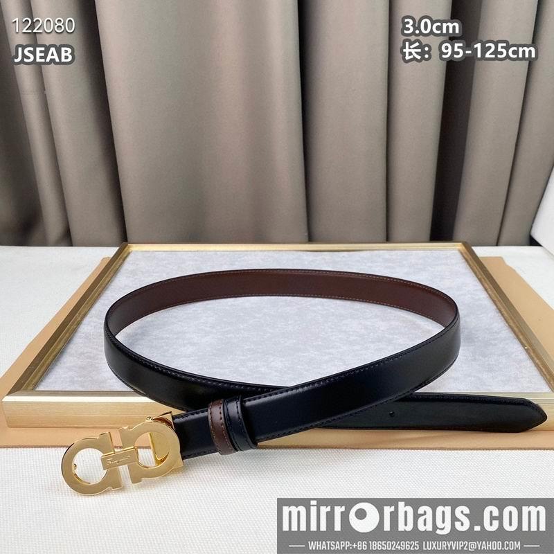 Replica Ferragamo belt 30mmX95-125cm 8L01
