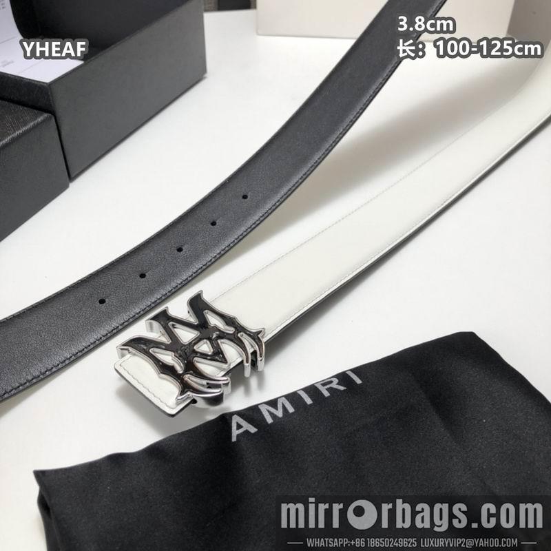 Replica Amiri belt 38mmX100-125cm 8L34